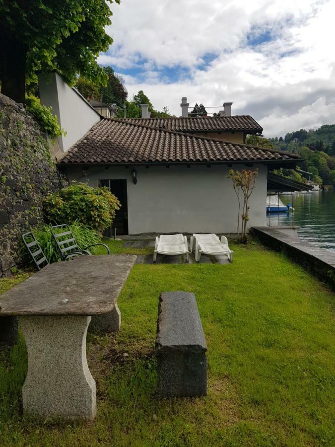Lake View Cottage Beach Orta San Giulio Exterior photo